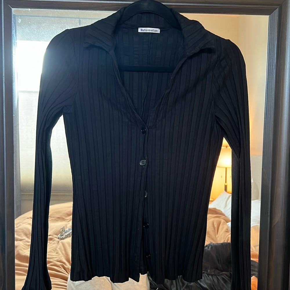 Reformation button down